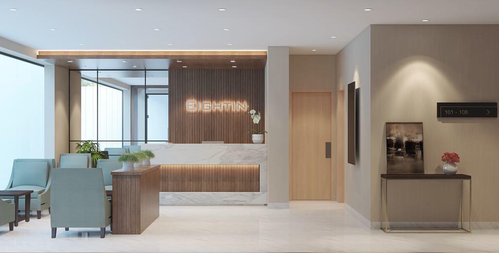 Eightin Hotel Sudirman Джакарта Экстерьер фото